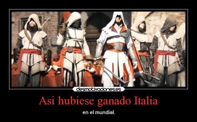Asi hubiese ganado Italia - en el mundial.