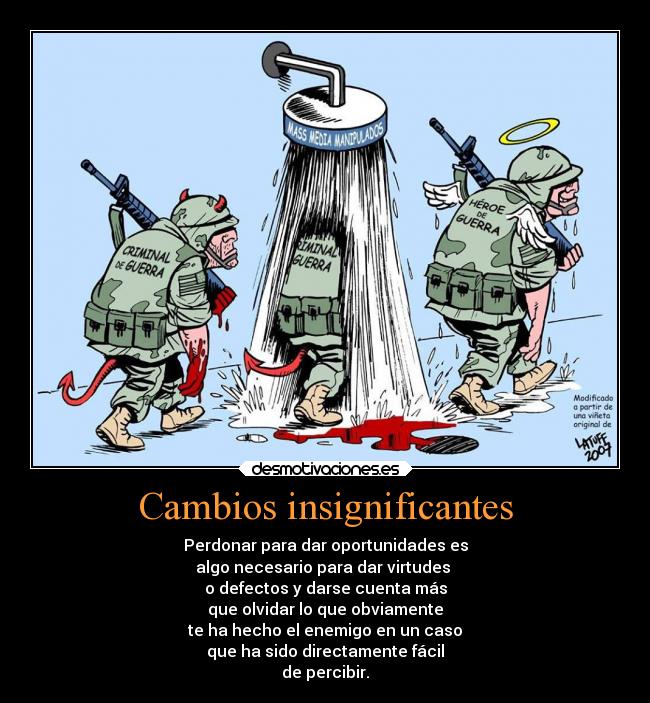 Cambios insignificantes -