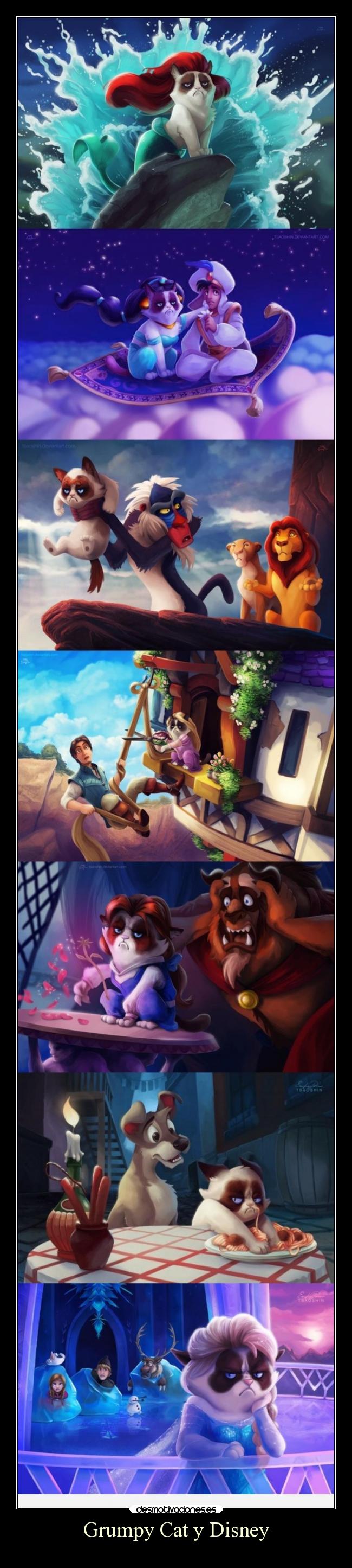 Grumpy Cat y Disney - 