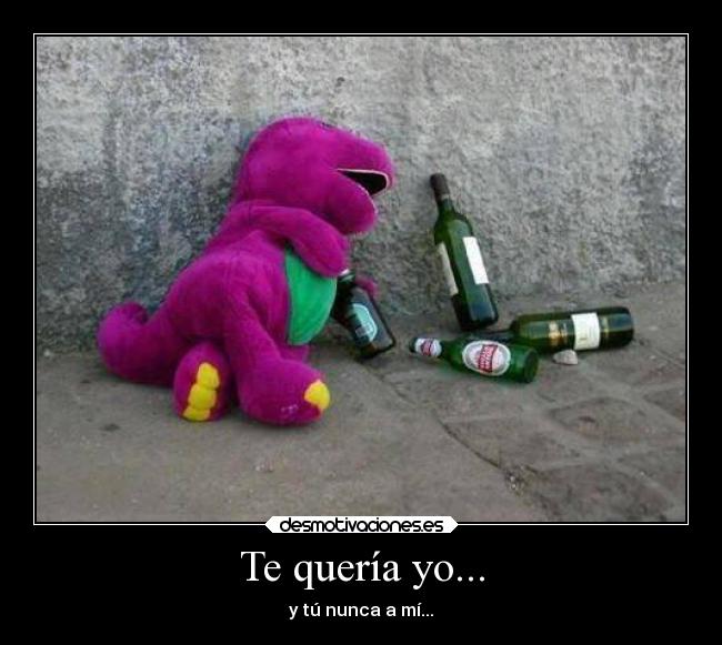 carteles graciosas tristeza humor barney frialdad querer herirse desmotivaciones