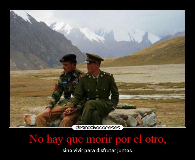 carteles guerra enemigo frases militar gay desmotivaciones