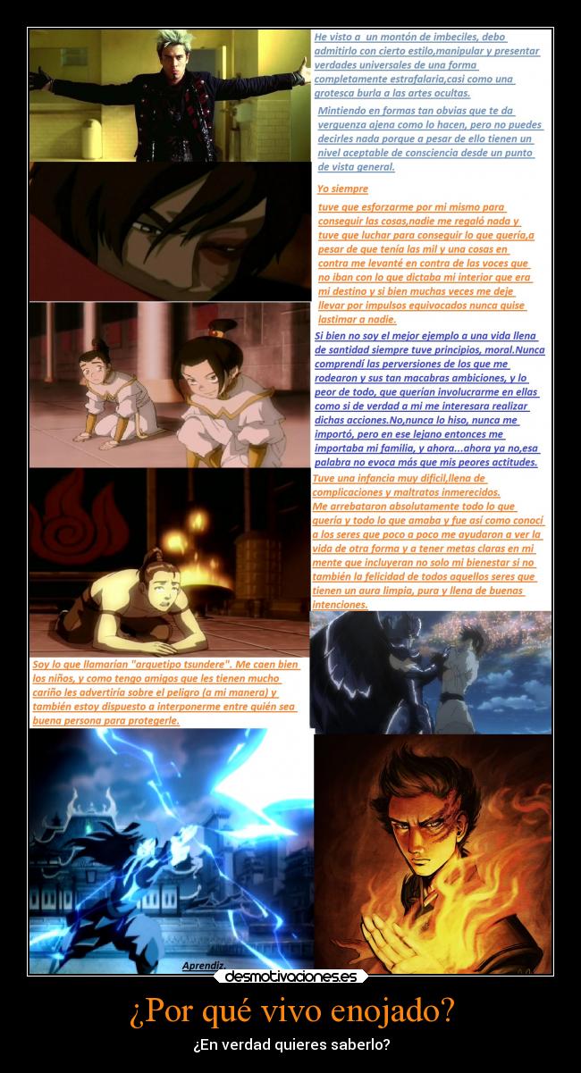 ¿Por qué vivo enojado? -