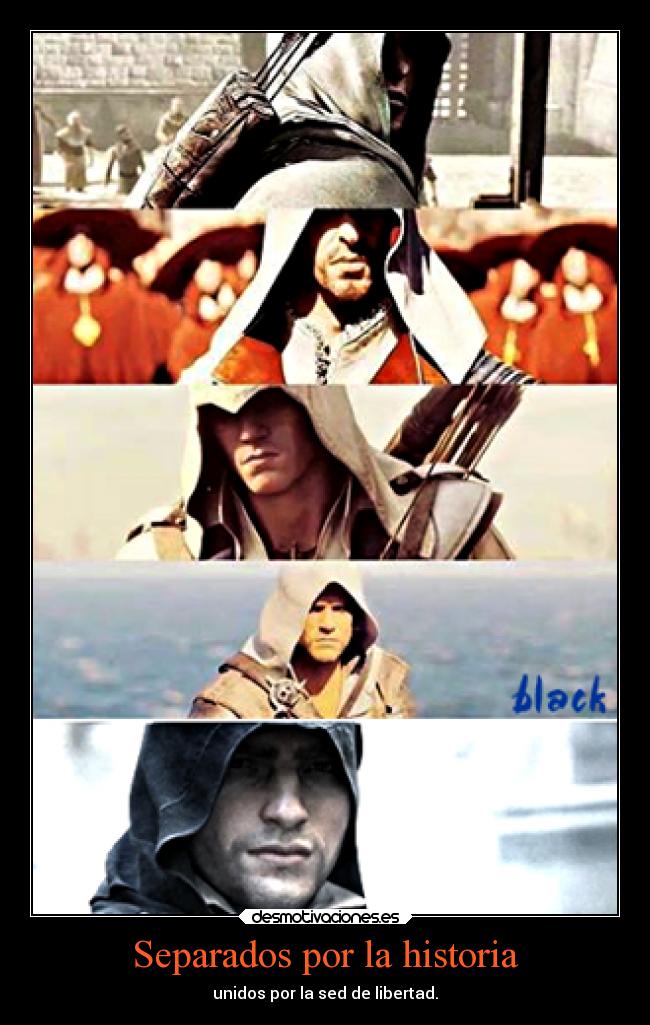 Separados por la historia - unidos por la sed de libertad.