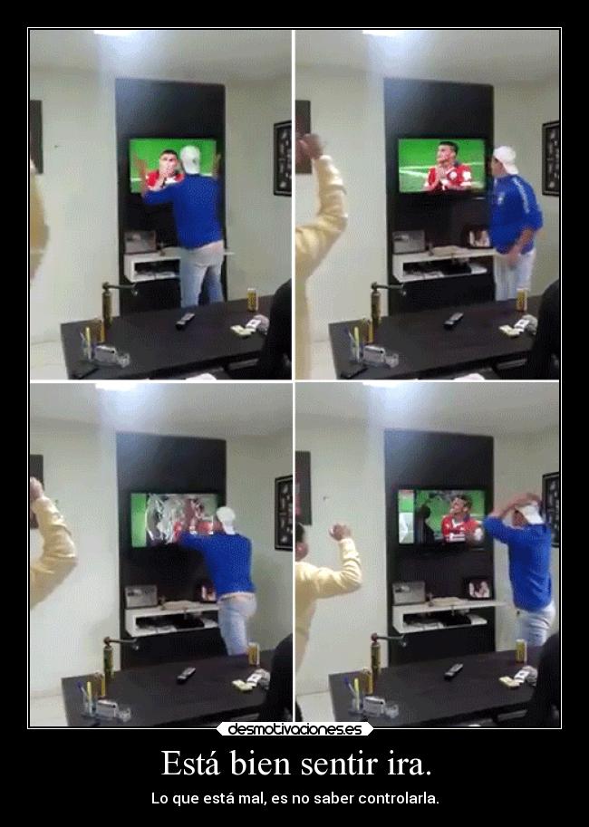 Está bien sentir ira. -