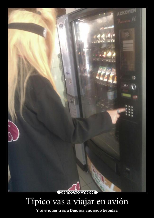 Típico vas a viajar en avión - 
