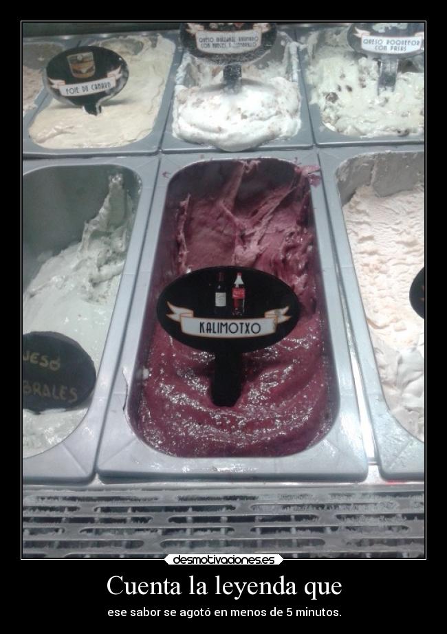 Cuenta la leyenda que -