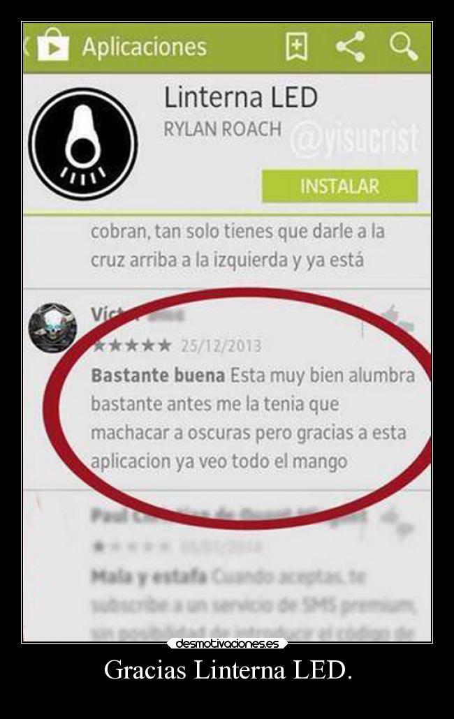 Gracias Linterna LED. - 