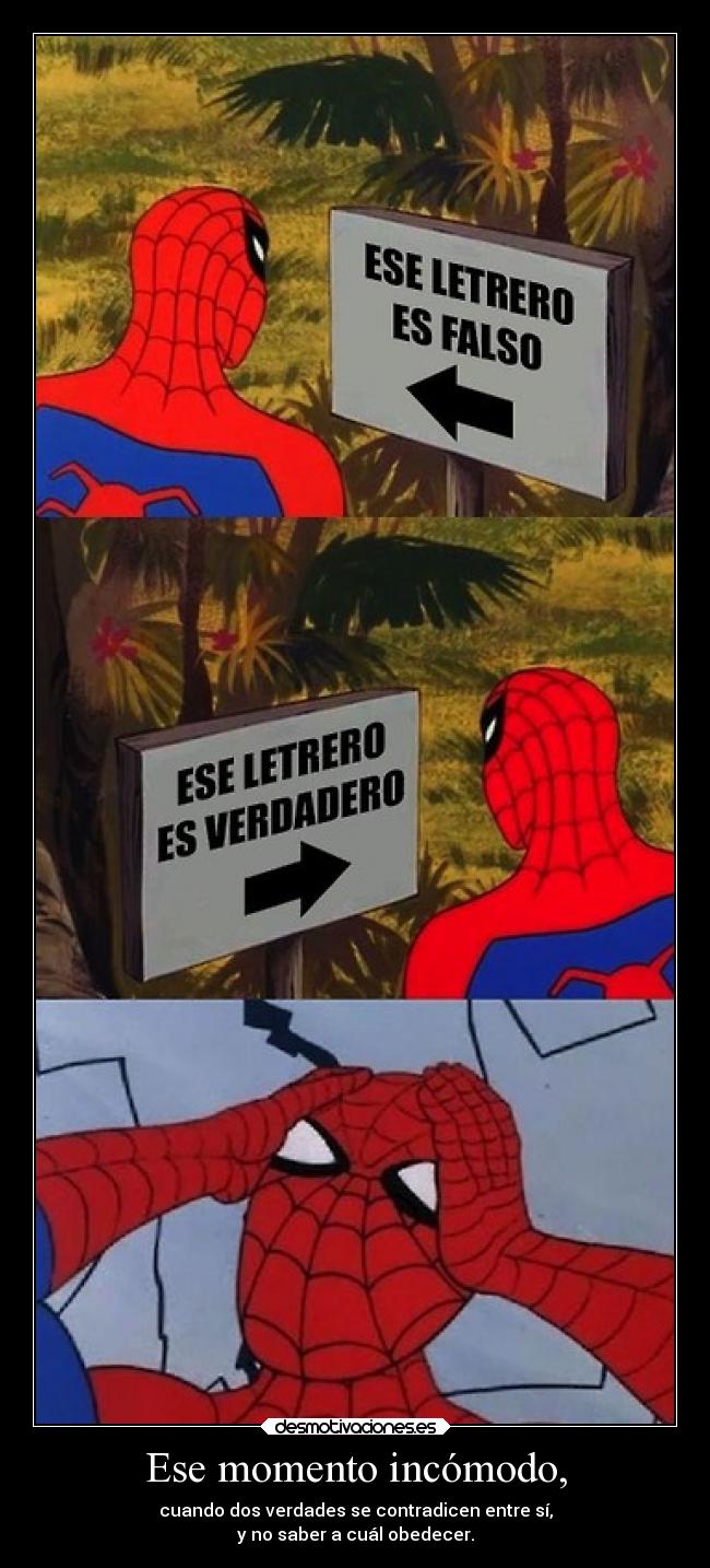 Ese momento incómodo, - 