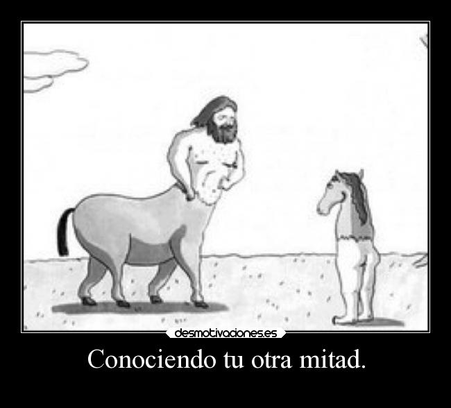 Conociendo tu otra mitad. - 