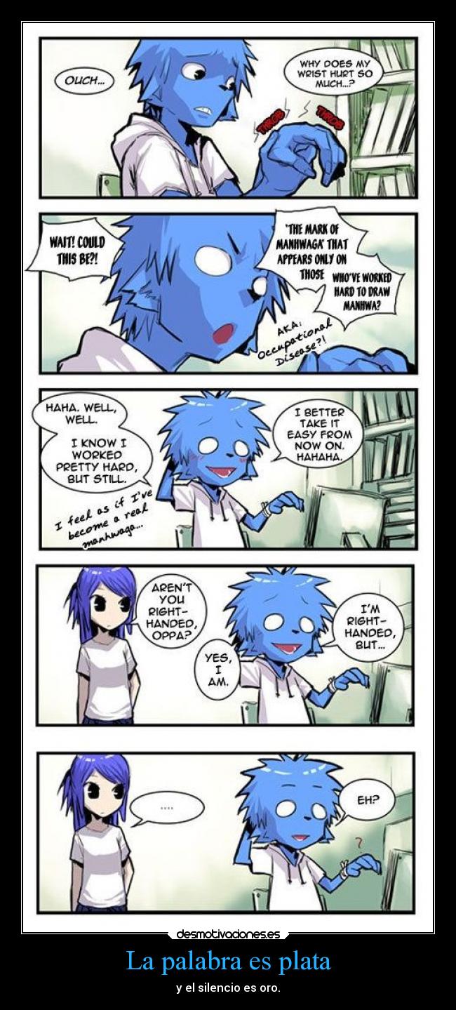 La palabra es plata -