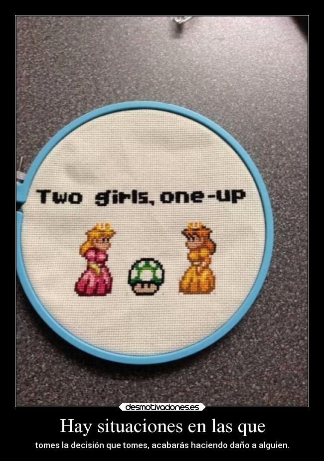 Hay situaciones en las que -