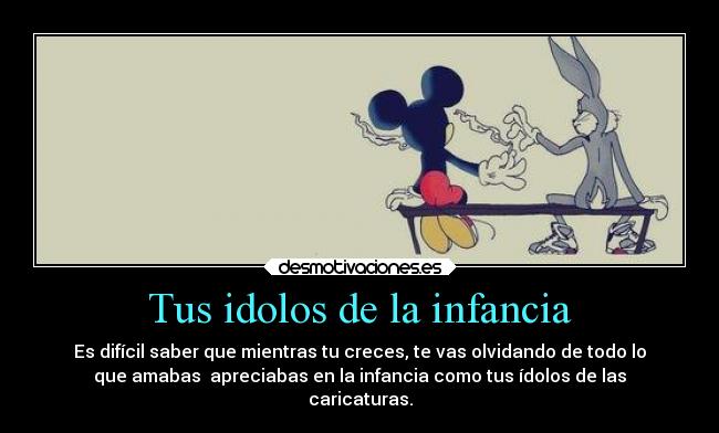 carteles infancia ausencia alma decepcion desmotivaciones