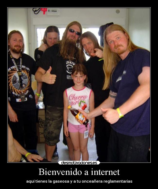 Bienvenido a internet -