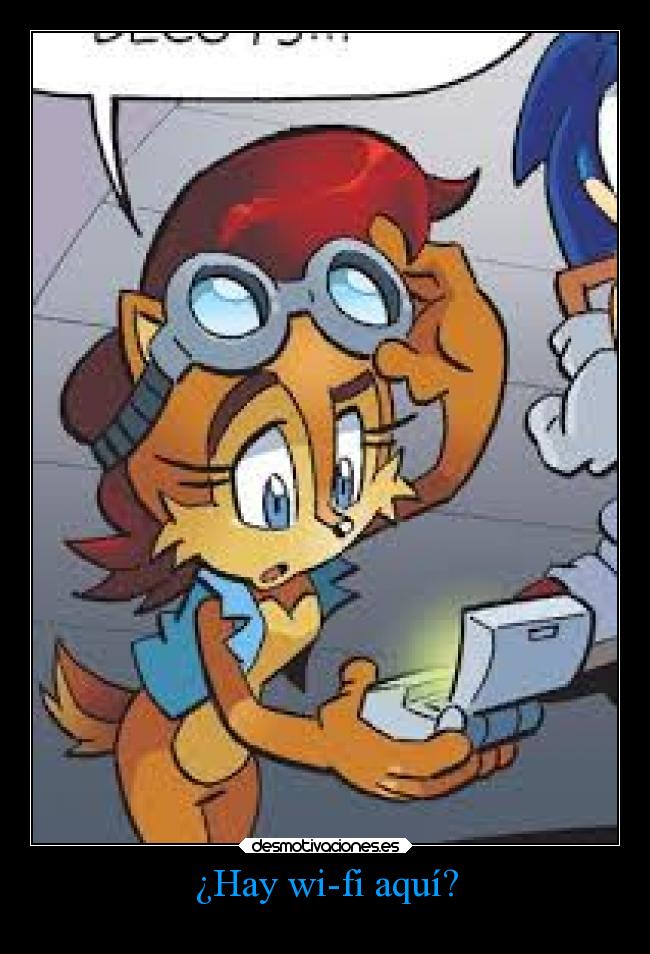 carteles internet sally acorn sonic wifi laurasimpson11 desmotivaciones