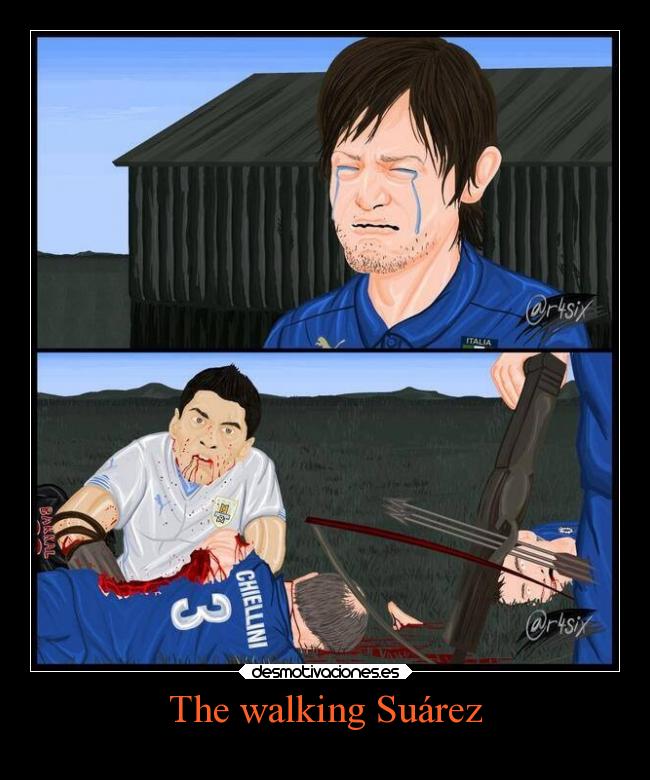 The walking Suárez - 