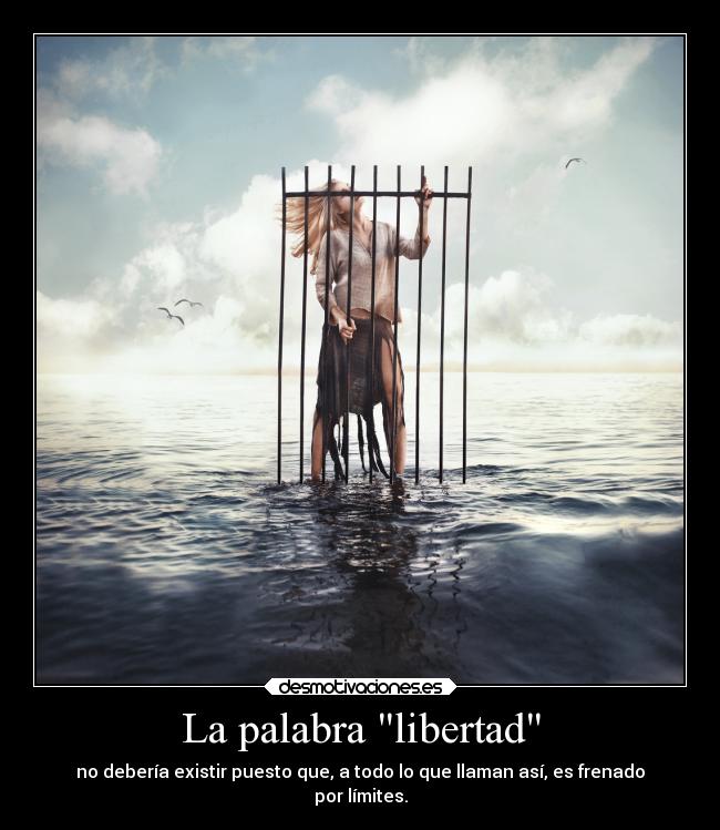 carteles libertad vida desmotivaciones