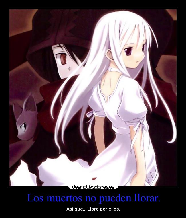 Los muertos no pueden llorar. - 