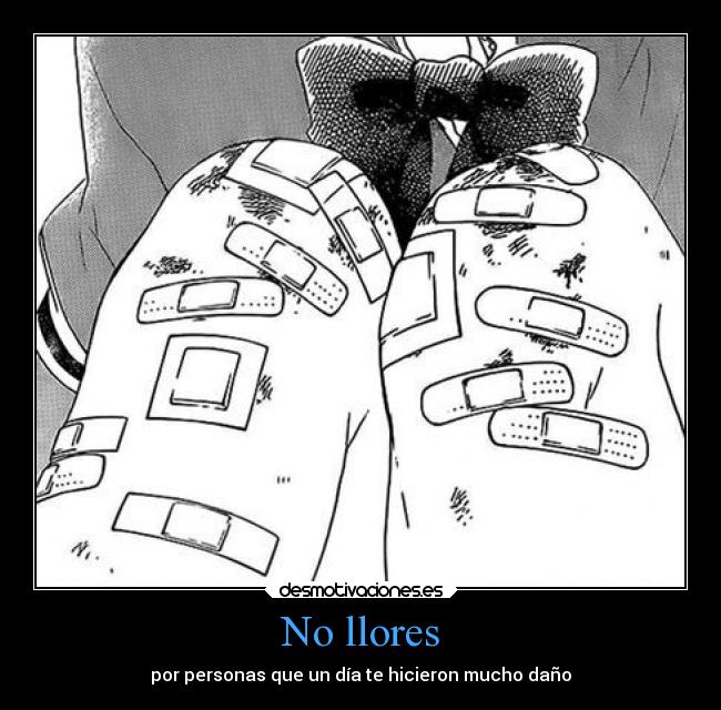 No llores -