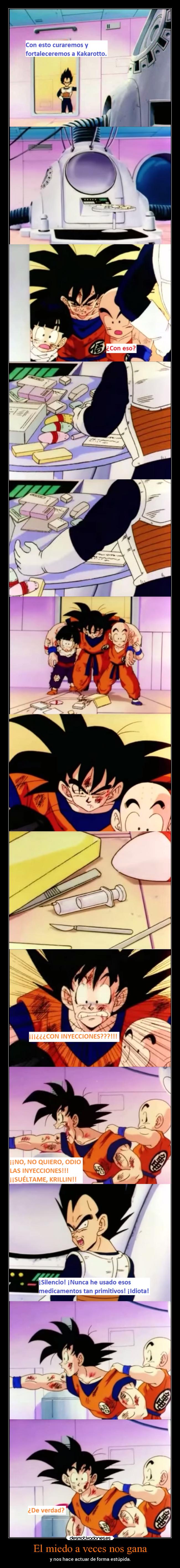 El miedo a veces nos gana -