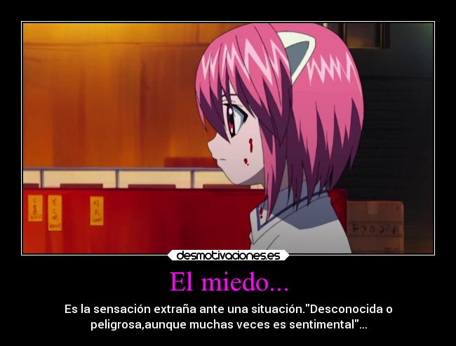 El miedo... - 