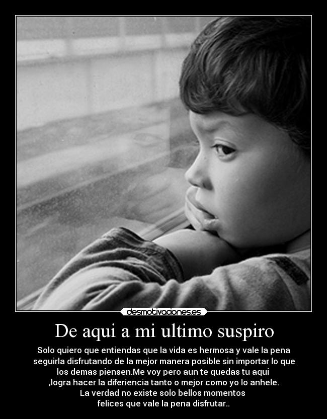 De aqui a mi ultimo suspiro - 