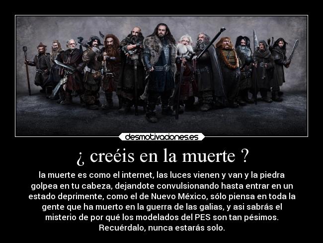 ¿ creéis en la muerte ? - 