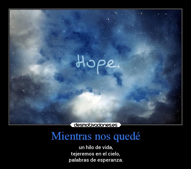 Mientras nos quedé -