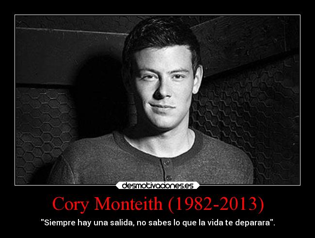 Cory Monteith (1982-2013) - 