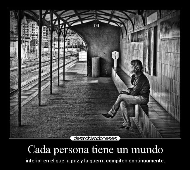 Cada persona tiene un mundo - 