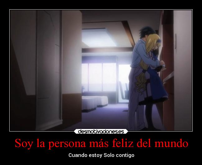 Soy la persona más feliz del mundo - 