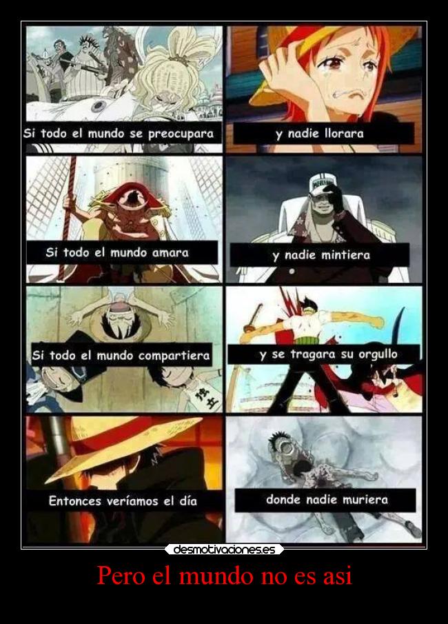 Pero el mundo no es asi - 