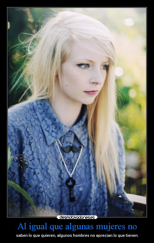 carteles mundo mujeres hombres apreciar saber rilacs kellogstime desmotivaciones