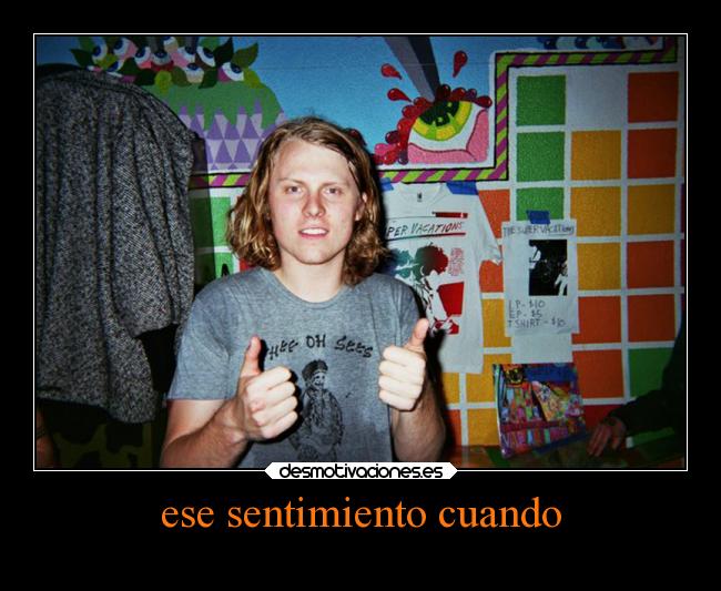 ese sentimiento cuando - 