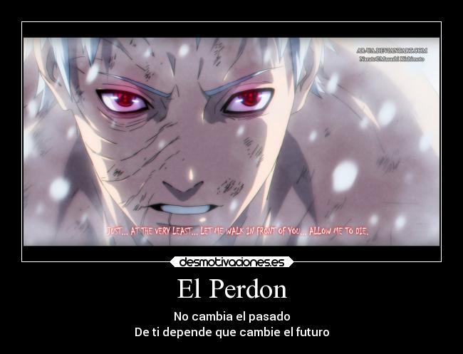 carteles naruto obito perdon desmotivaciones