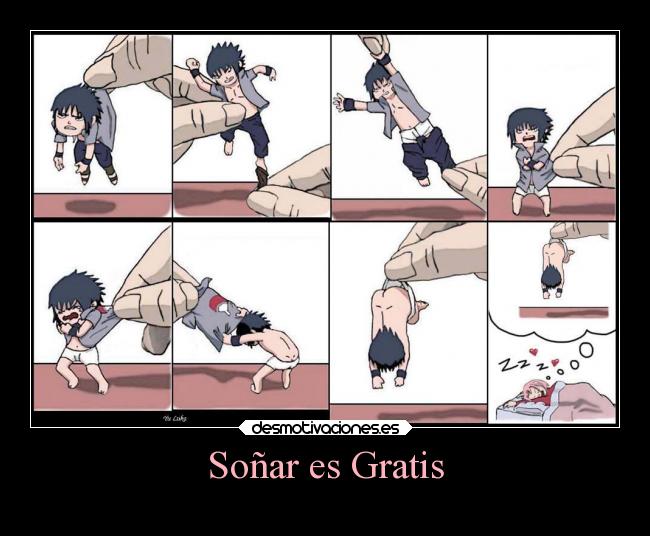 carteles naruto sasusaku desmotivaciones