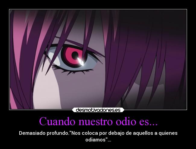 Cuando nuestro odio es... - 