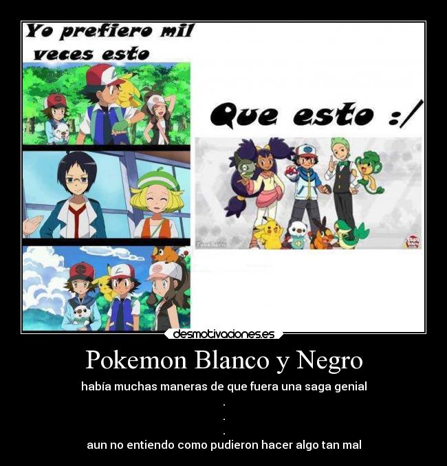 Pokemon Blanco y Negro - 