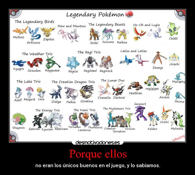 Porque ellos - no eran los únicos buenos en el juego, y lo sabíamos.