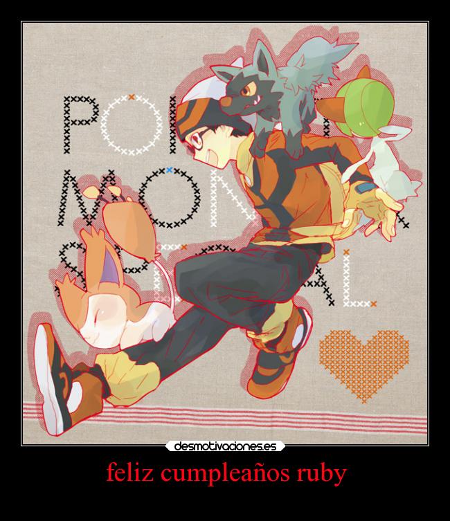 feliz cumpleaños ruby -