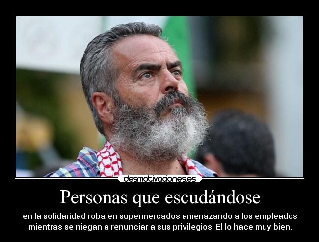 Personas que escudándose - 