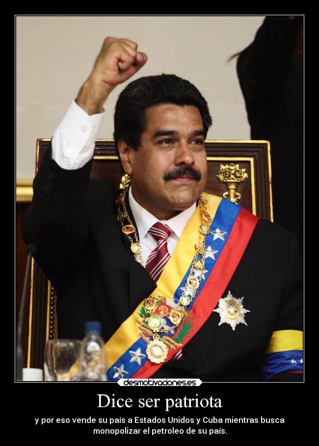 Dice ser patriota - 