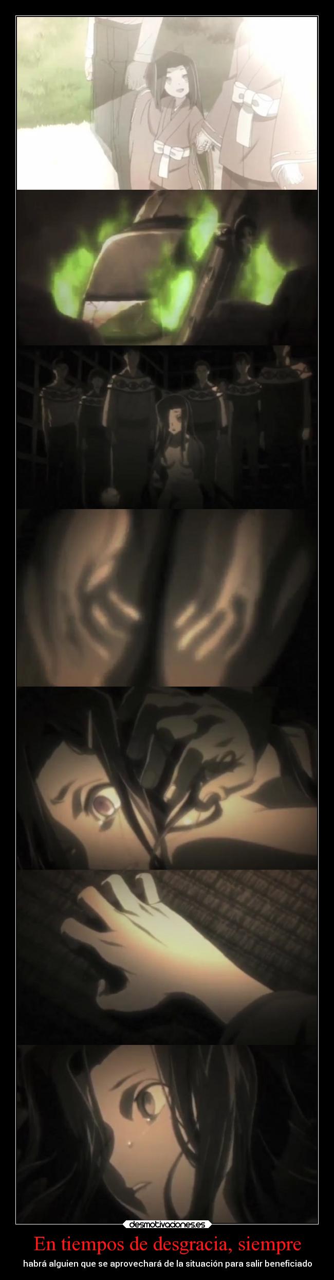 En tiempos de desgracia, siempre -