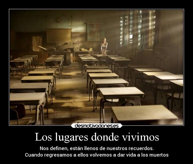 Los lugares donde vivimos - 