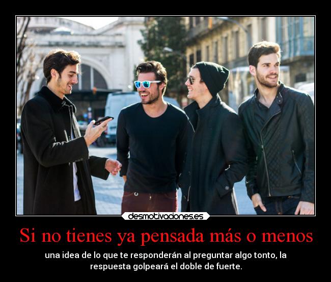 Si no tienes ya pensada más o menos - 