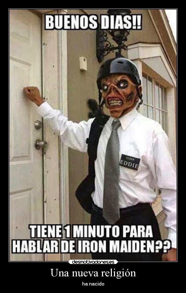 Una nueva religión -