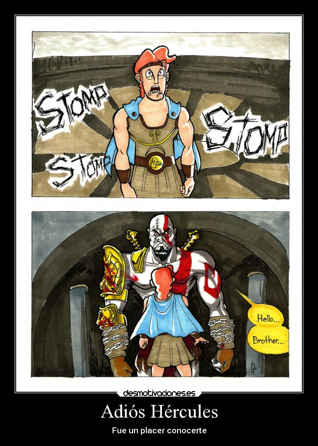 Adiós Hércules - Fue un placer conocerte