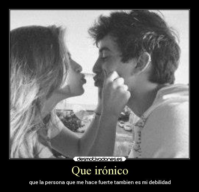 Que irónico -