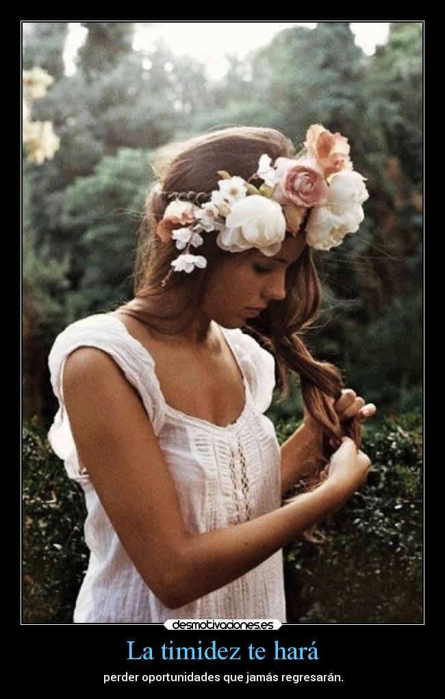 carteles sentimientos timidez oportunidadesperdidas desmotivaciones