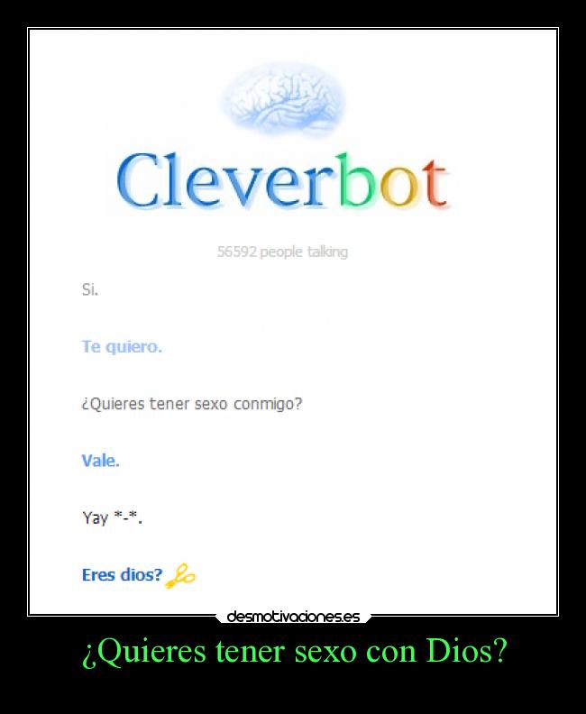 ¿Quieres tener sexo con Dios? - 