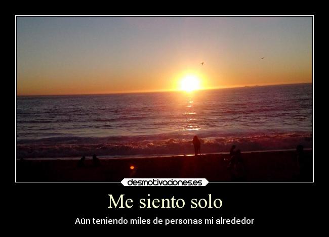 Me siento solo - 